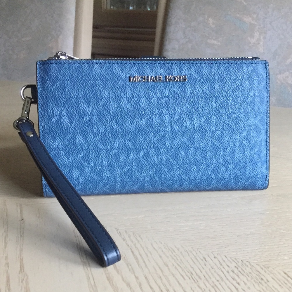 Michael Kors Double Zippered Wallet, Wristlet